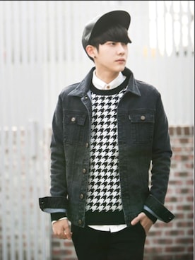 「STORES.jp（ストアーズドットジェーピー）のアイテム（シャツ/ブラウス）」を使った、sさん（メンズ・178cm）の秋コーディネート