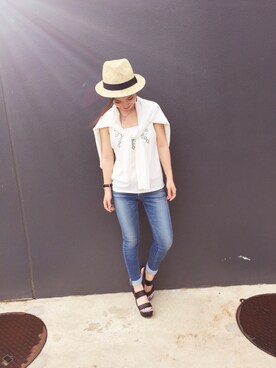 hanaさん（レディース・152cm）の夏コーディネート