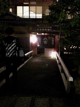 「祇園のアイテム（その他、ブラック系）」を使った、😏さん（メンズ・175cm）の秋コーディネート