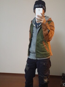 Tsuyoshiさん（メンズ・168cm）の春コーディネート