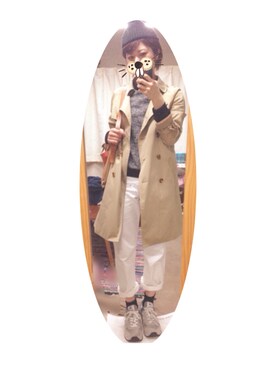「Spick & Span（スピックアンドスパン）のアイテム」を使った、me6uさん（メンズ・157cm）の冬コーディネート