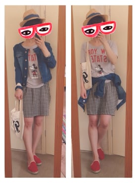 me6uさん（レディース・157cm）の春コーディネート