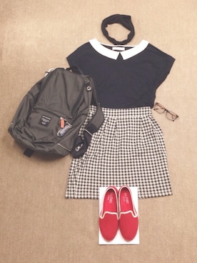 me6uさん（レディース・157cm）の春コーディネート