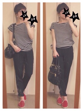 me6uさん（レディース・157cm）の夏コーディネート