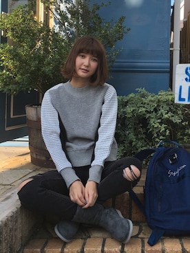 美優さん(レディース・165cm)の秋コーディネート