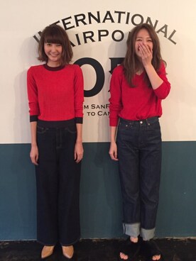 美優さん（レディース・165cm）の秋コーディネート