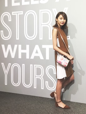 美優さん（レディース・165cm）の春コーディネート