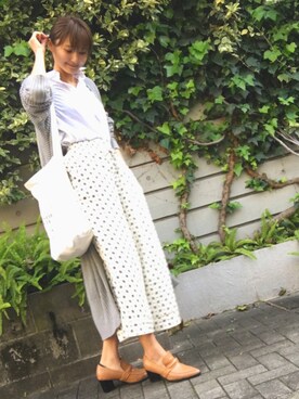 美優さん（レディース・165cm）の春コーディネート