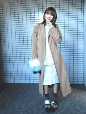 「blondy（ブロンディー）のアイテム」を使った、美優さん（レディース・165cm）の秋コーディネート