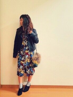 「candela（キャンデラ）のアイテム」を使った、みくさん（レディース・148cm）の秋コーディネート