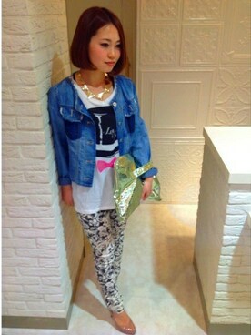 LIMITLESS LUXURY Shinjukuさん（レディース・157cm）の春コーディネート