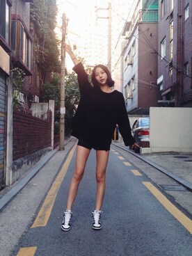 꿀민경さんのコーディネート