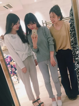 「IKUMI（イクミ）のアイテム」を使った、mystic_nakataさん（レディース・163cm）の春コーディネート