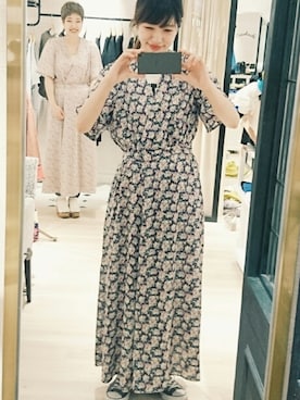 「カシュクールワンピース」｜mystic_nakataさん（レディース・163cm）の春コーディネート
