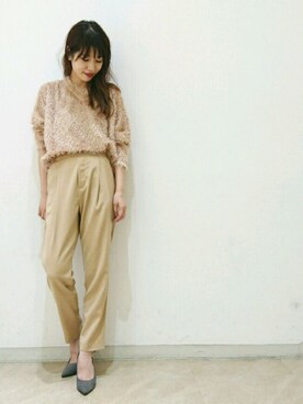 「もけもけ」｜「アイテム（パンプス）」を使った、mystic_nakataさん（レディース・163cm）の秋コーディネート