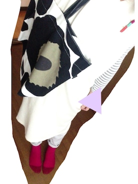 「Kukka Lucca（クッカ　ルッカ）のアイテム」を使った、リーぃこさん（レディース・167cm）の夏コーディネート