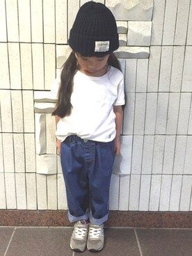 momomiyさん(キッズ・100cm)の秋コーディネート
