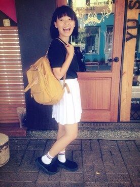 「cece.t（セセティー）のアイテム」を使った、13🦕さん（レディース・157cm）の春コーディネート