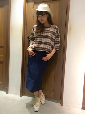 「ペンシルスカート」｜archivesさん（レディース・162cm）の秋コーディネート