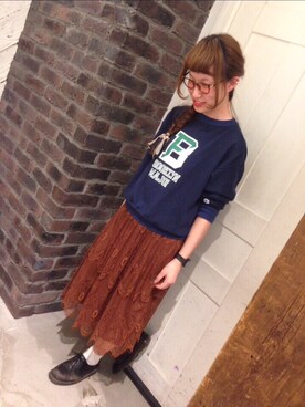 「スエット」｜archivesさん（レディース・162cm）の秋コーディネート