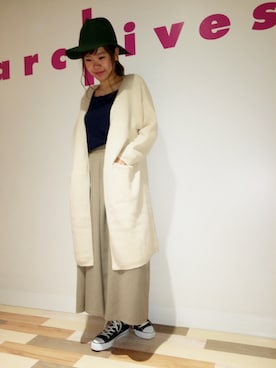 「white」｜archivesさん（レディース・153cm）の秋コーディネート