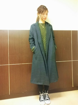 「archives（アルシーヴ）のアイテム（その他アウター）」を使った、archivesさん（レディース・158cm）の秋コーディネート