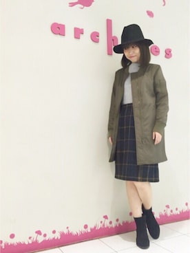 archivesさん（レディース・160cm）の秋コーディネート