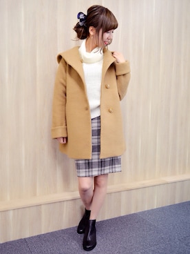 「archives（アルシーヴ）のアイテム（ブーツ）」を使った、archivesさん（レディース・162cm）の秋コーディネート