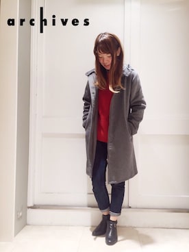 archivesさん（レディース・158cm）の秋コーディネート