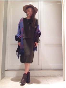 「セーター」｜archivesさん（レディース・163cm）の秋コーディネート