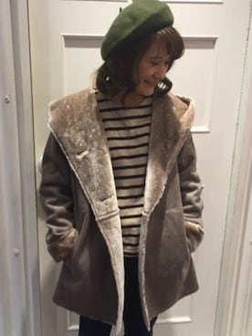 「archives（アルシーヴ）のアイテム（その他アウター）」を使った、archivesさん（レディース・150cm）の秋コーディネート