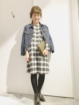 「denim」｜archivesさん（レディース・158cm）の秋コーディネート