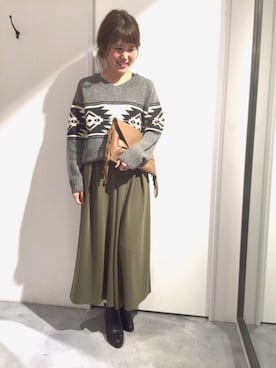 archivesさん（レディース・160cm）の秋コーディネート