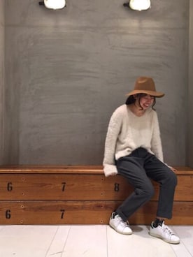 「white」｜archivesさん（レディース・158cm）の冬コーディネート