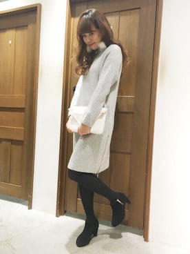 archivesさん（レディース・161cm）の冬コーディネート