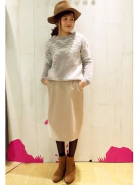 archivesさん（レディース・150cm）の冬コーディネート