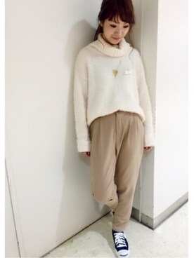 archivesさん（レディース・153cm）の冬コーディネート