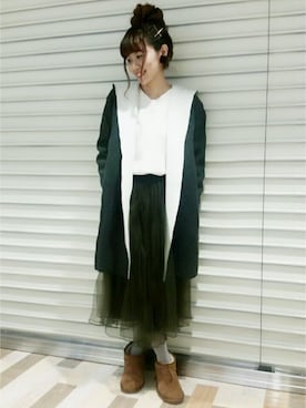 archivesさん（レディース・155cm）の冬コーディネート