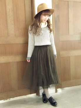 archivesさん（レディース・153cm）の冬コーディネート