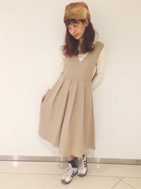 archivesさん（レディース・162cm）の冬コーディネート