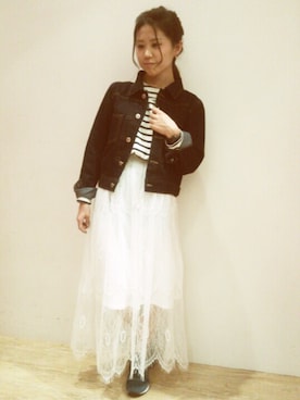 「white」｜archivesさん（レディース・150cm）の冬コーディネート