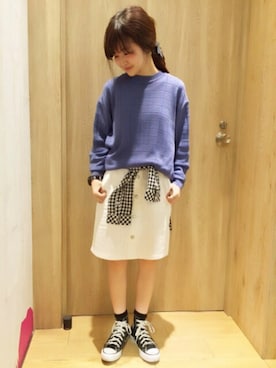 「archives（アルシーヴ）のアイテム（シャツ/ブラウス）」を使った、archivesさん（レディース・150cm）の冬コーディネート