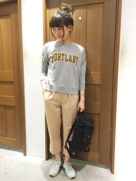 「archives（アルシーヴ）のアイテム（その他）」を使った、archivesさん（レディース・161cm）の冬コーディネート