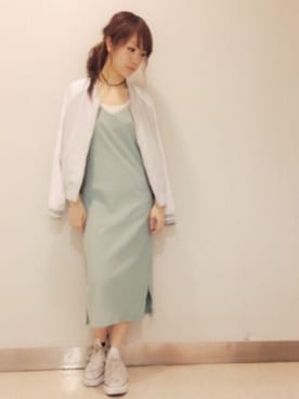 「archives（アルシーヴ）のアイテム（その他）」を使った、archivesさん（レディース・154cm）の春コーディネート