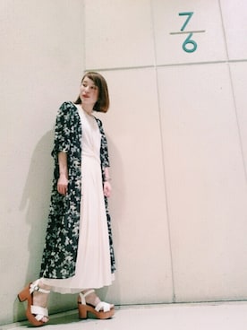 「archives（アルシーヴ）のアイテム（その他）」を使った、archivesさん（レディース・163cm）の春コーディネート