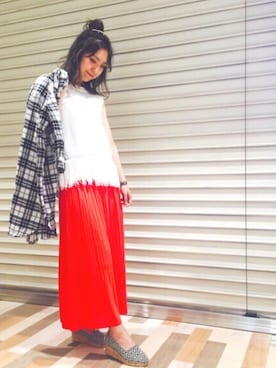 archivesさん（レディース・160cm）の春コーディネート