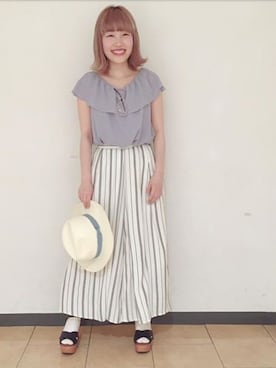 archivesさん（レディース・153cm）の春コーディネート