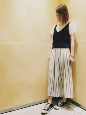 「スカーチョ」｜archivesさん（レディース・160cm）の春コーディネート