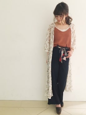 archivesさん（レディース・163cm）の春コーディネート