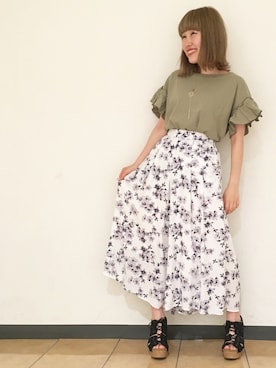 「スカーチョ」｜archivesさん（レディース・160cm）の夏コーディネート